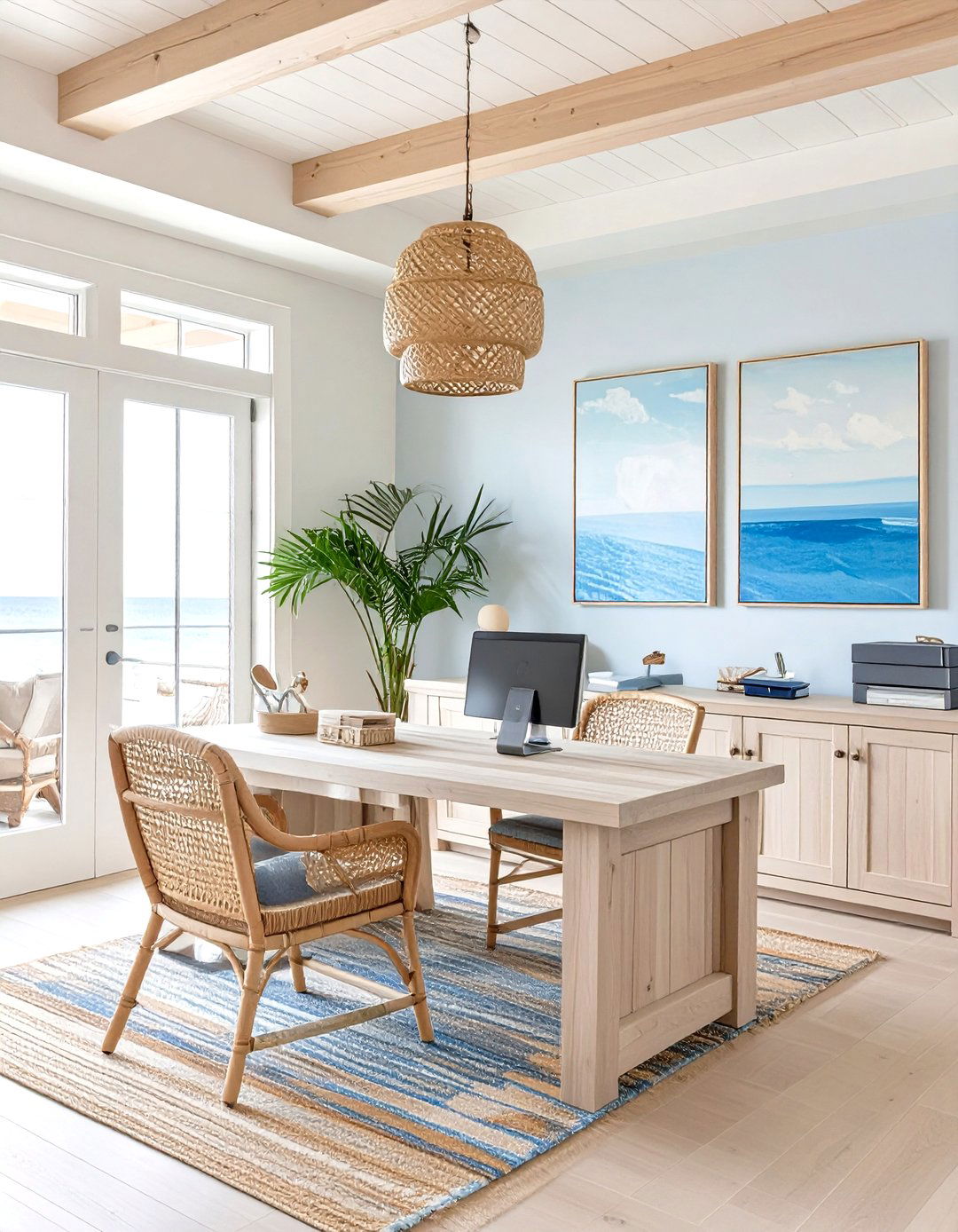 The Nautical and Coastal Retreat - 30 corporate office interior design ideas