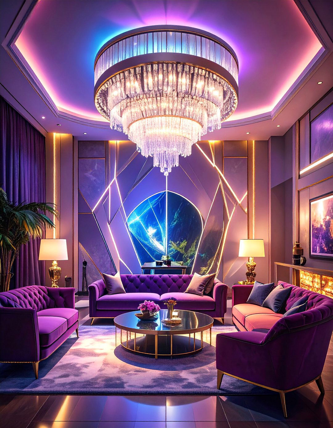 The Neo Art Deco Living Room - 30 ai living room design ideas