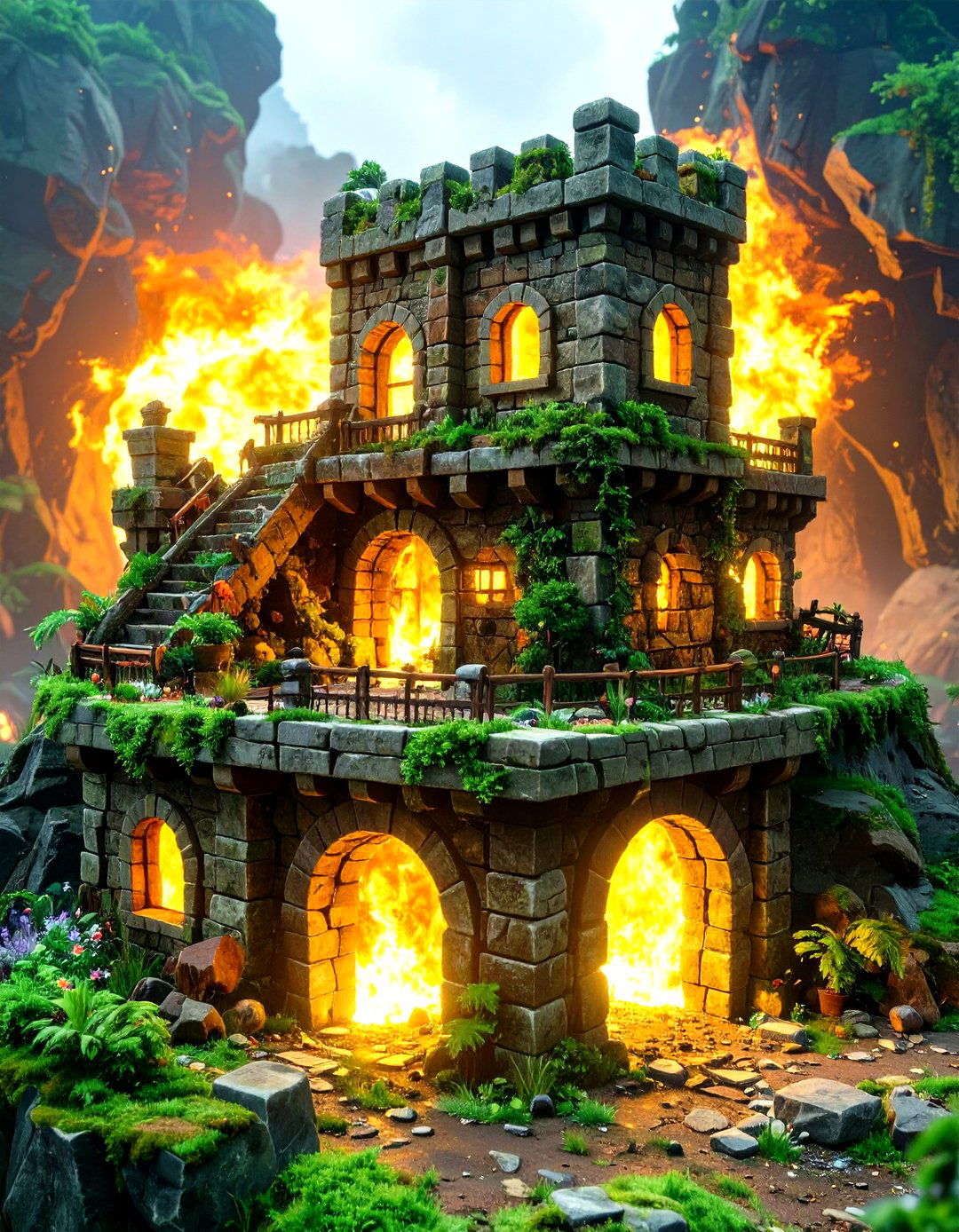 The Nether Fortress Survival Base - 30 minecraft house design ideas