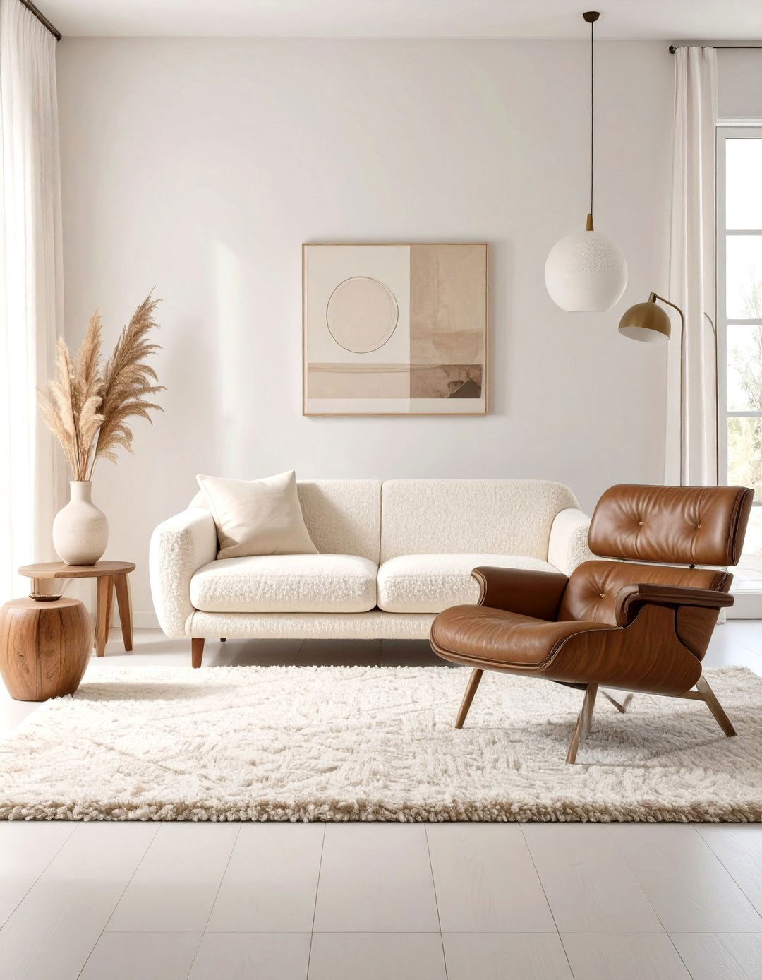 The Neutral Palette with Textural Layers - 30 mcm interior design ideas