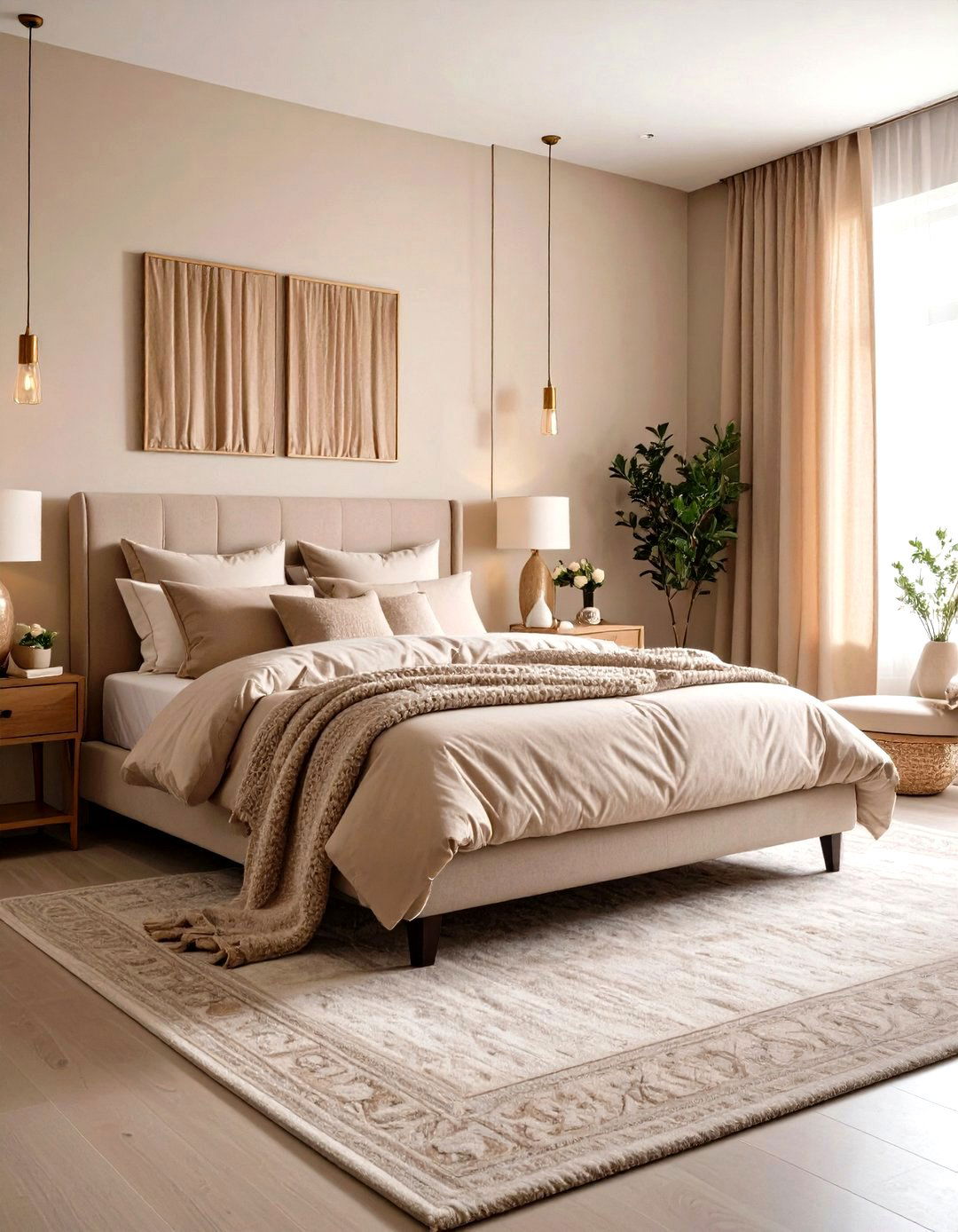 The Neutral Tonal Bedroom - 30 decorating bedroom ideas