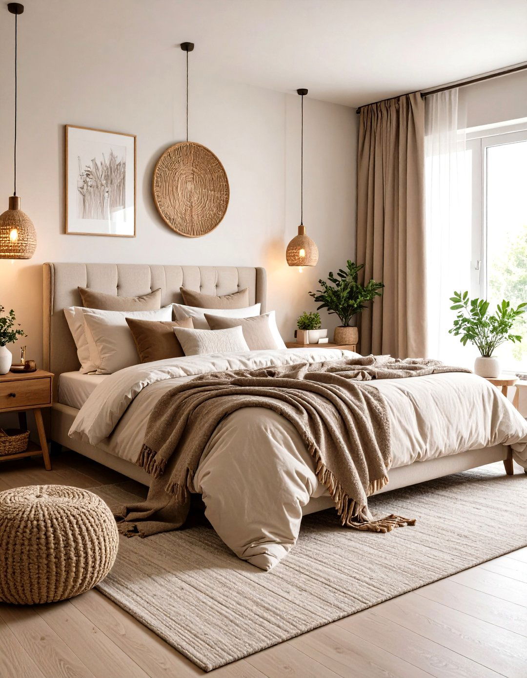 The Neutral Tonal Bedroom - 30 elegant master bedroom ideas