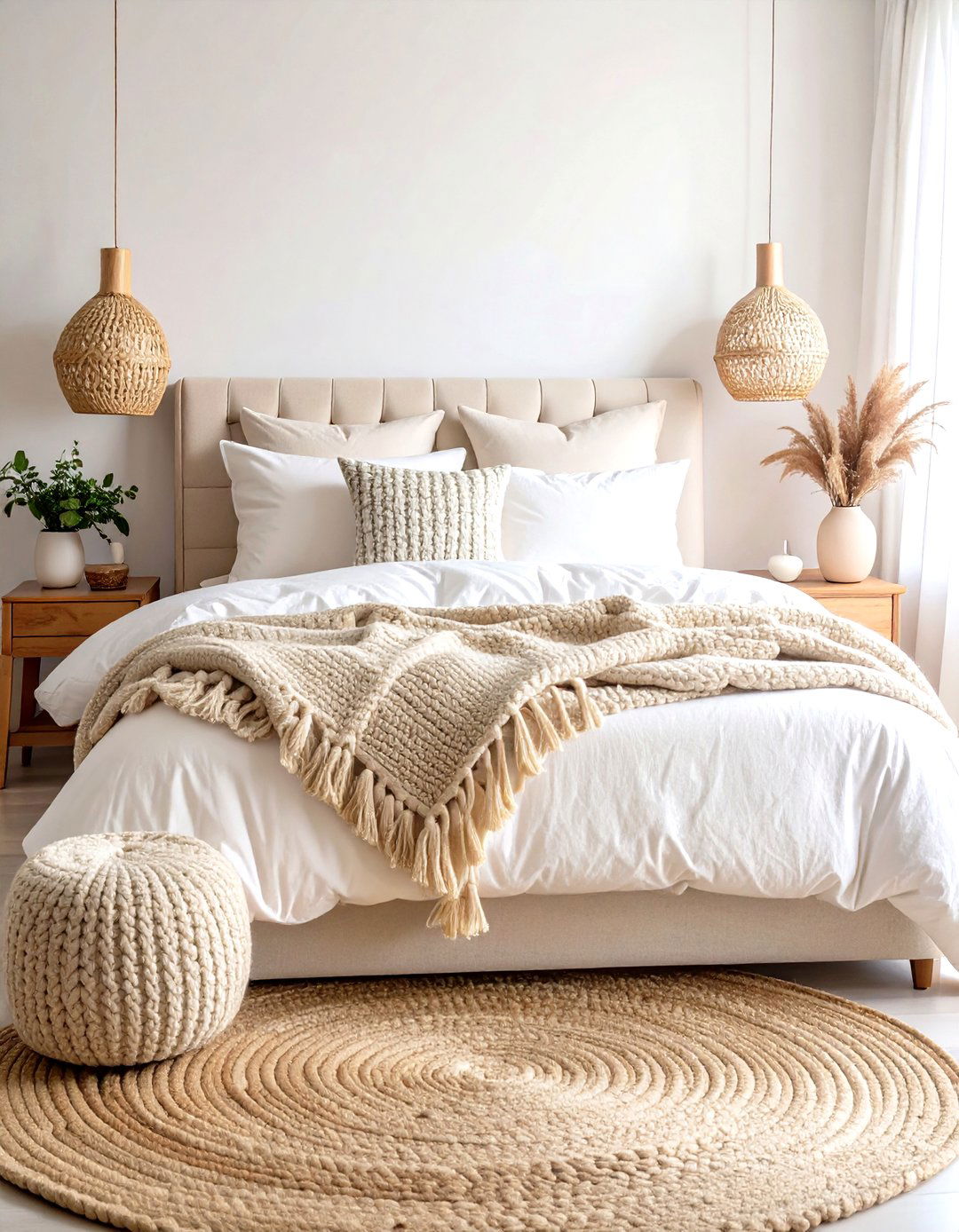 The Neutral Tonal Bedroom - 30 joanna gaines bedroom ideas