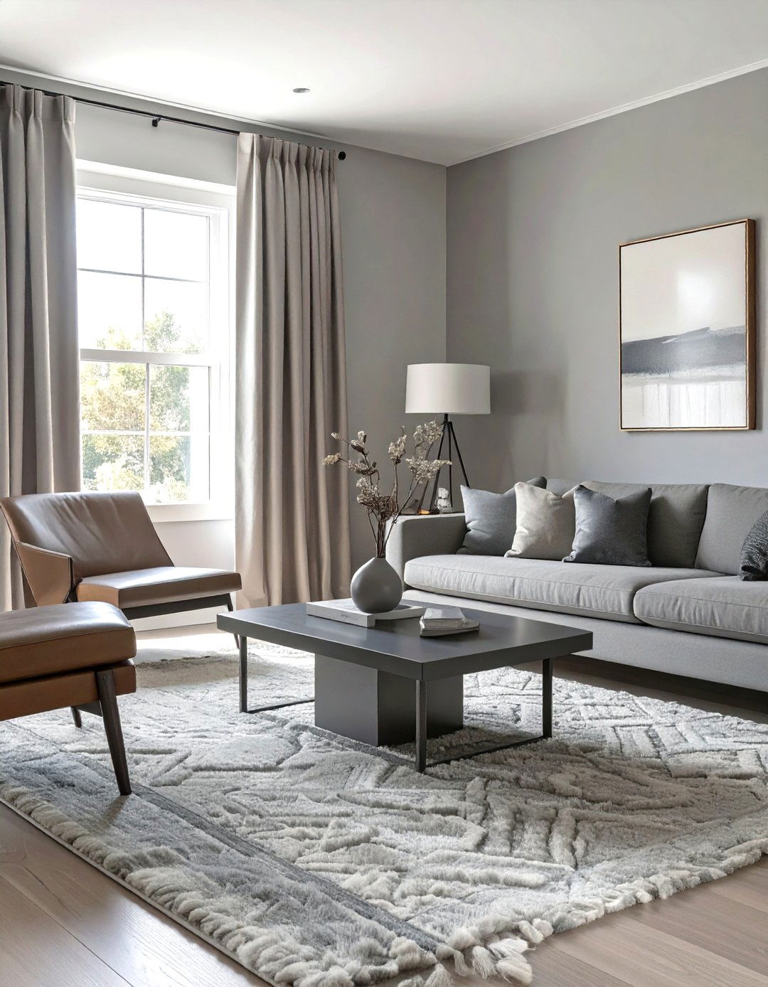 The Neutral Tonal Layering - 30 harmony interior design ideas