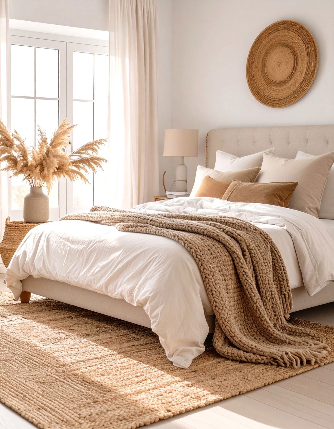 The Neutral Toned Country Bedroom - 30 country bedroom ideas