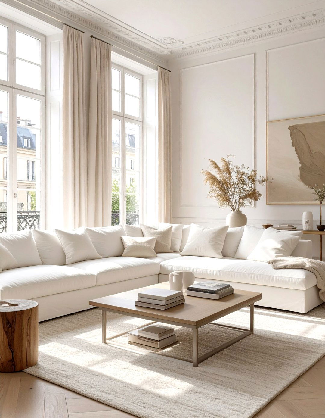 The Neutral Tones Color Palette - 30 french interior design ideas