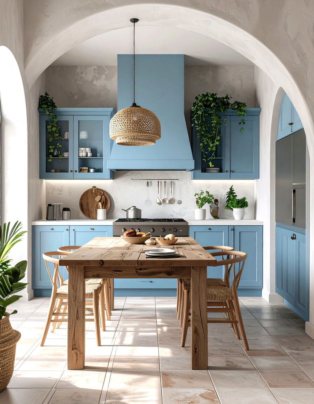 The New Mediterranean Kitchen Vibe - 30 kitchen trends 2023 2025
