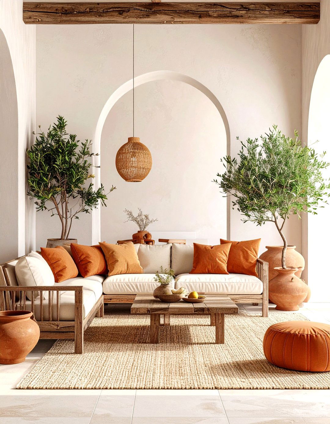The New Mediterranean Living Room Style - 30 interior design trends 2025 living room