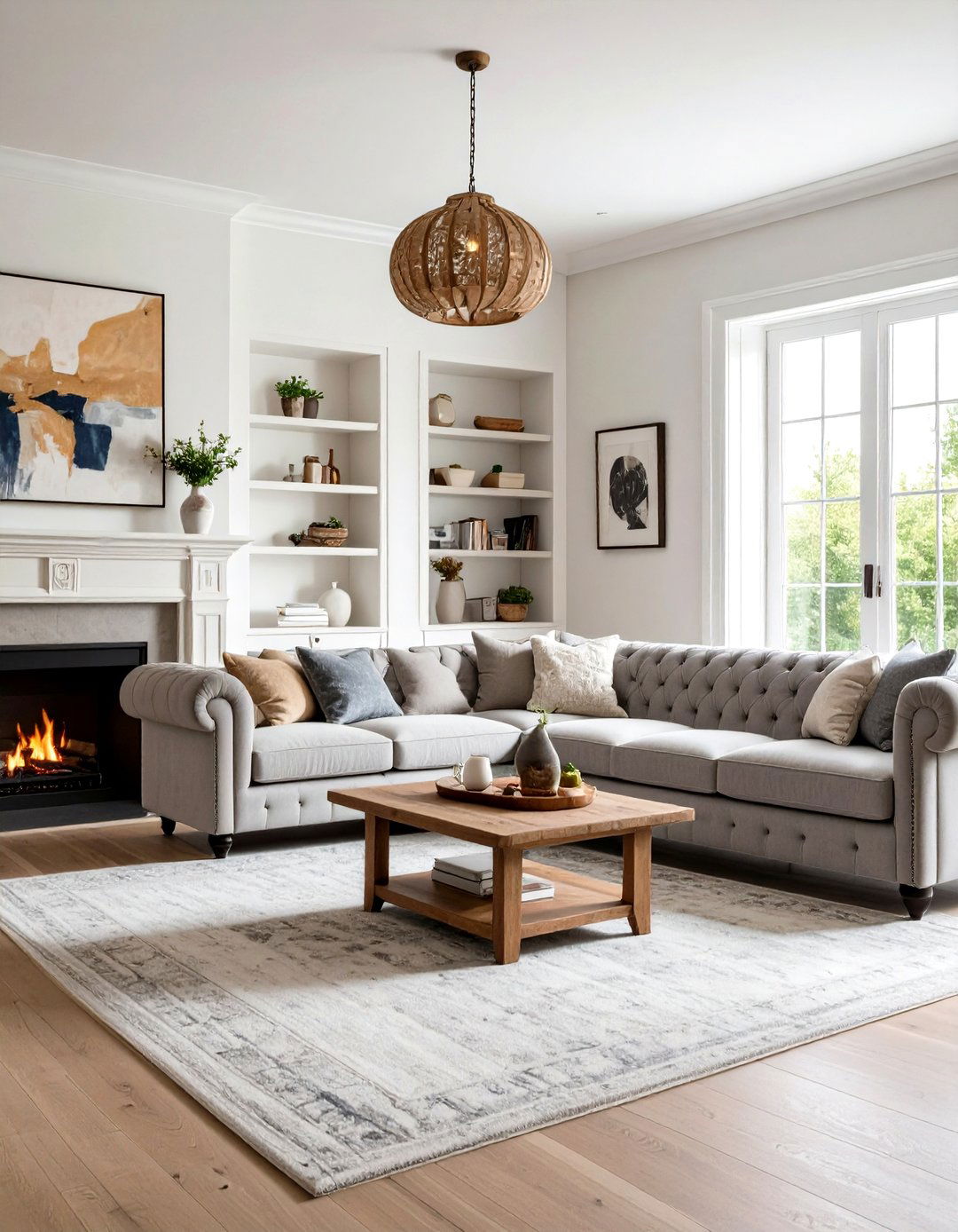 The New Traditional Living Room - 30 living room modern ideas
