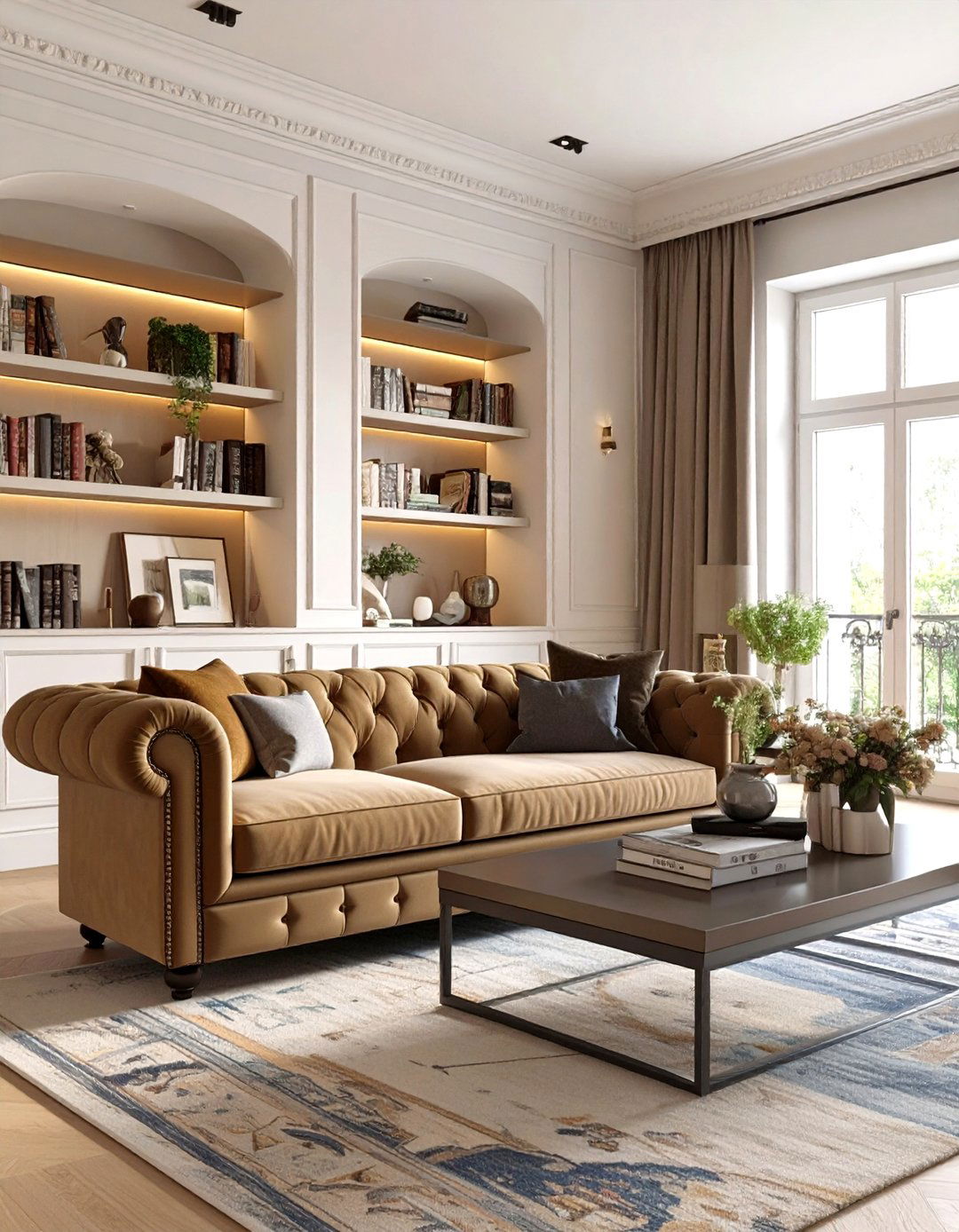 The New Traditional Living Room - 30 modern living room decor ideas