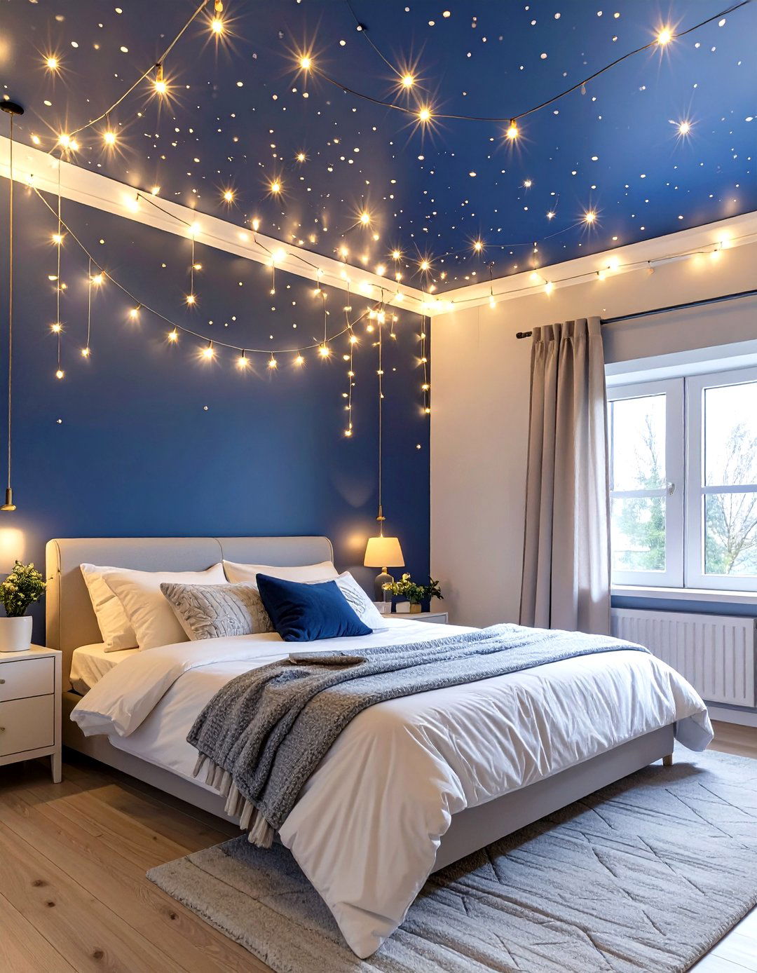 The Night Sky Cottage Bedroom - 30 cottagecore bedroom ideas