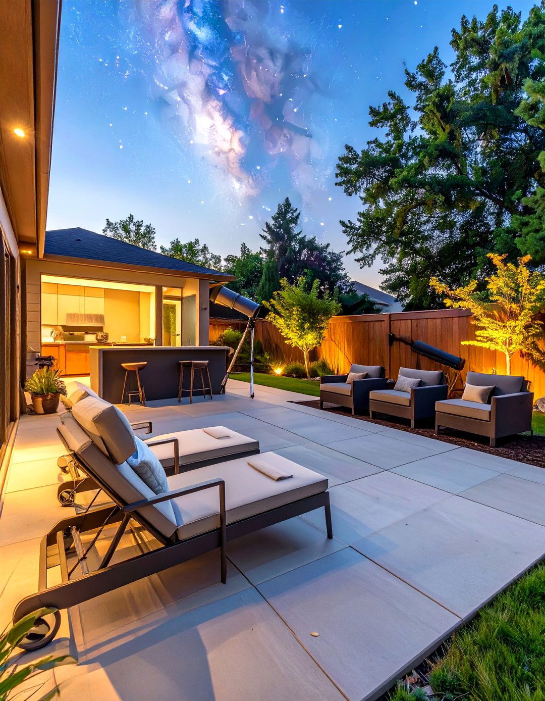 The Night Sky Observatory Backyard - 30 backyard renovation ideas
