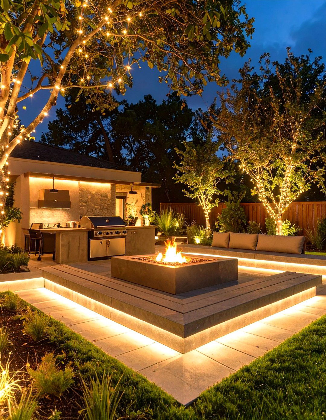 The Night Time Entertainers BBQ Patio - 30 bbq patio ideas