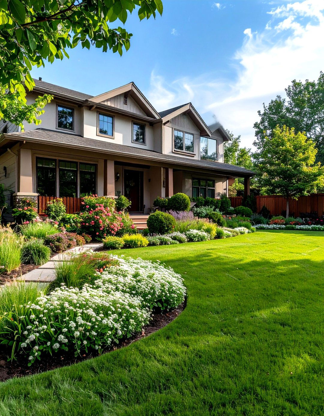 The No Mow Eco Lawn Front Yard - 30 front yard landscape ideas