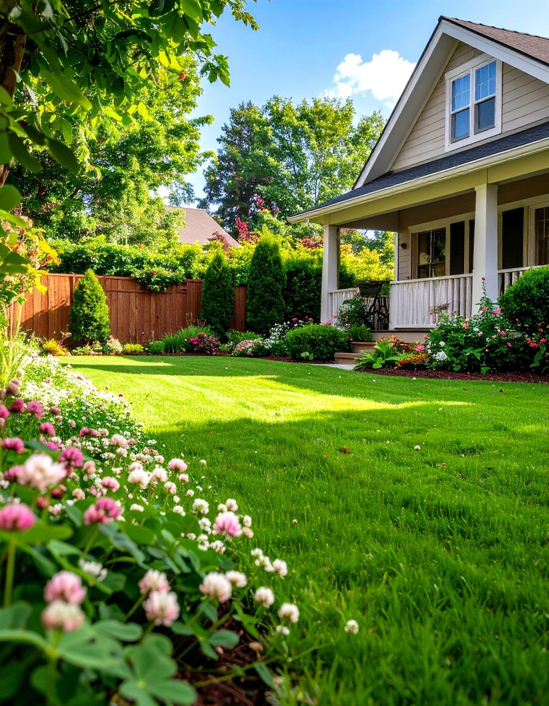 The No Mow Groundcover Lawn - 30 inexpensive landscaping ideas