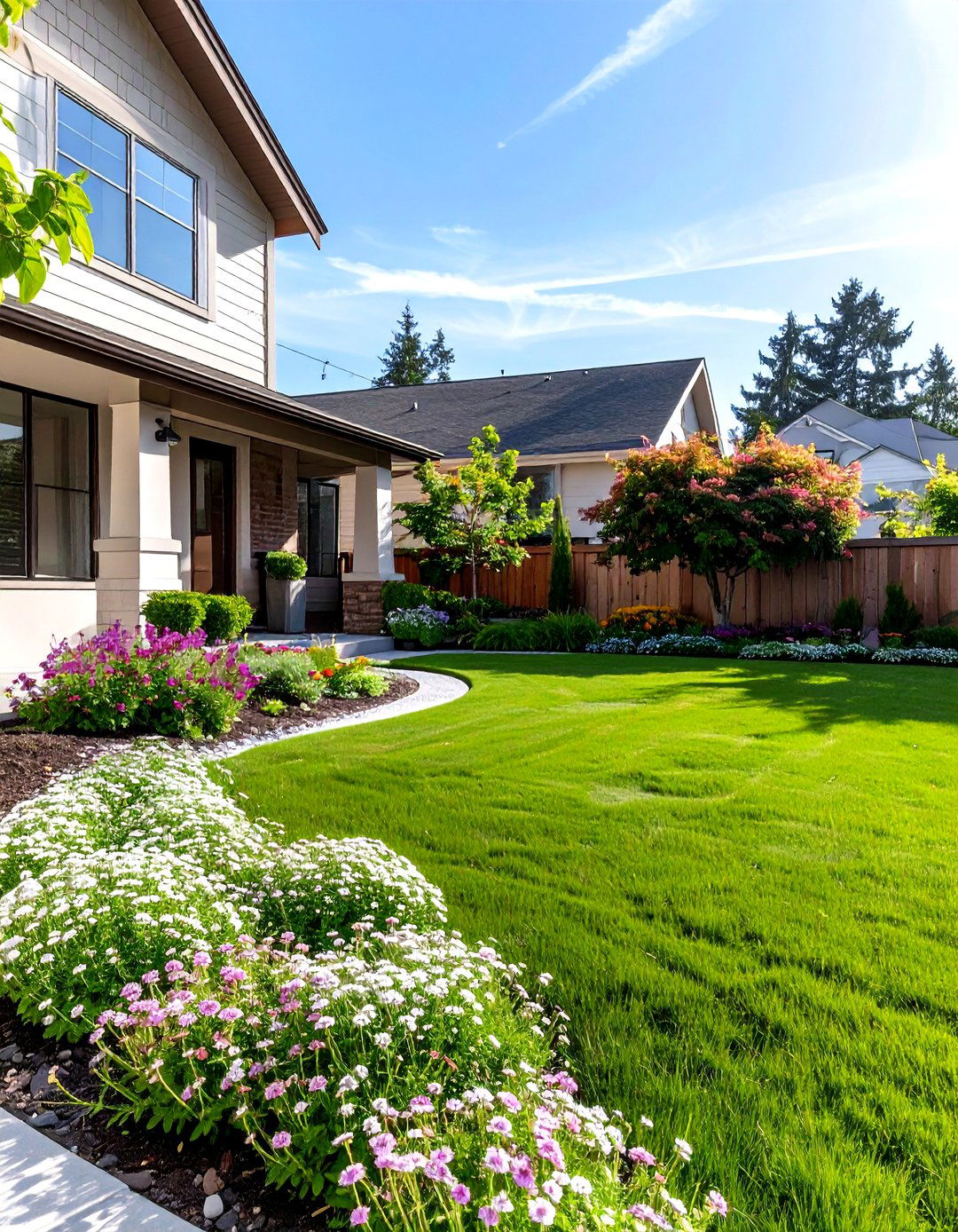 The No Mow Lawn Alternative - 30 front of house landscaping ideas