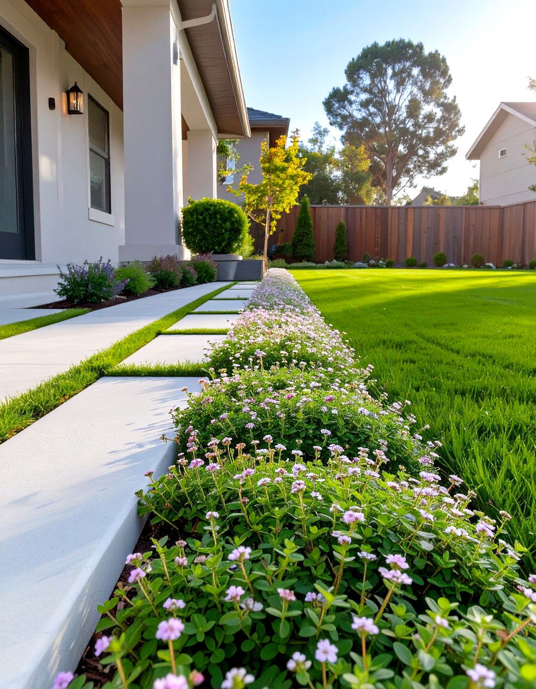 The No Mow Lawn Alternative - 30 curb appeal front yard landscaping ideas