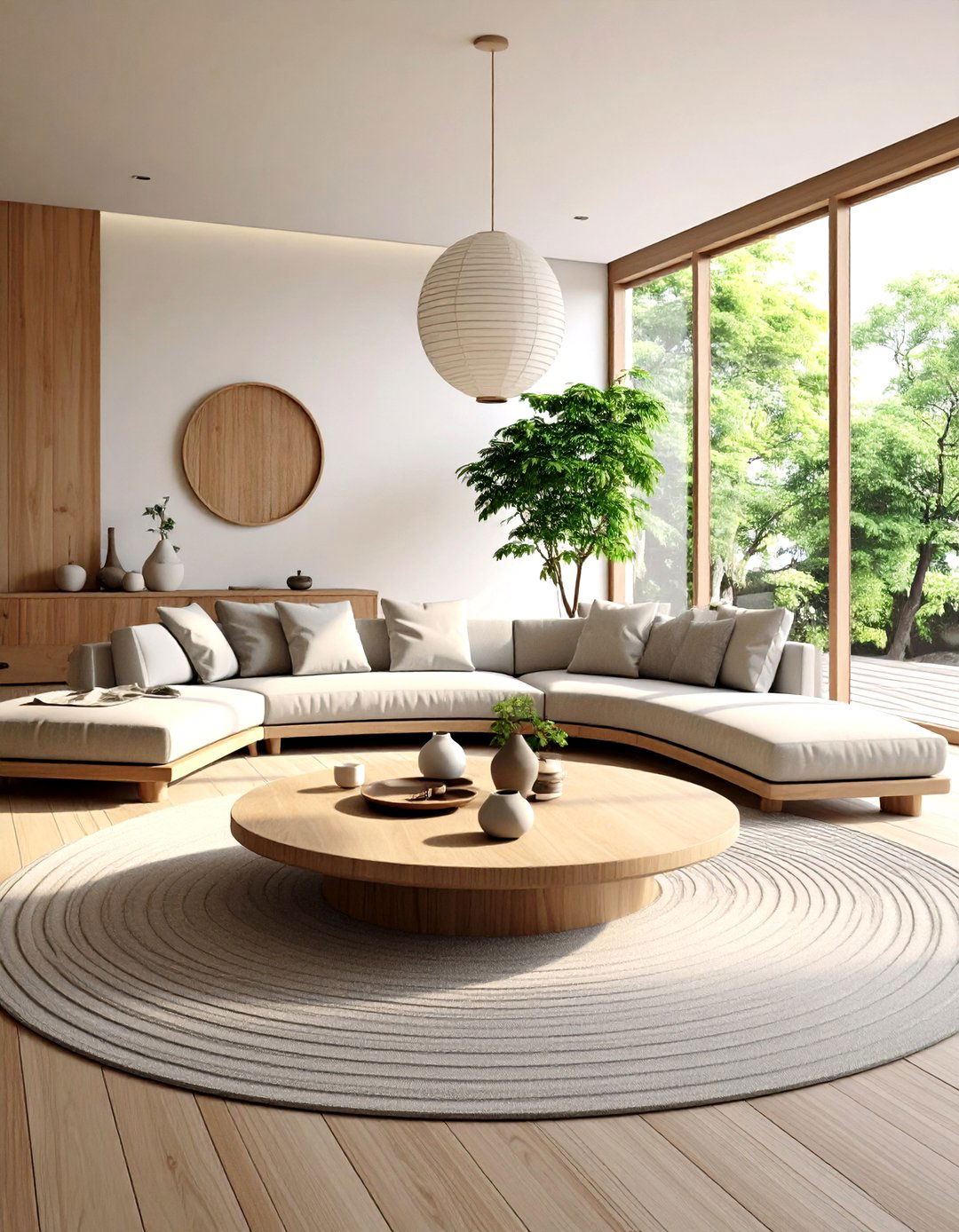 The No Sharp Angles Furniture Layout - 30 feng shui interior design ideas