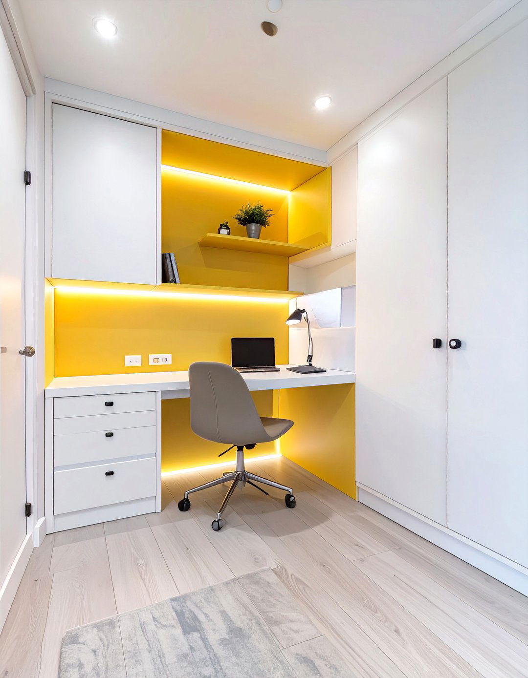 The Nook Small Office - 30 modern small office interior design ideas