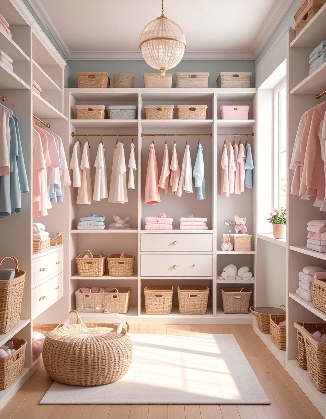 The Nursery and Baby Clothes Organizer - 30 free closet design tool ideas