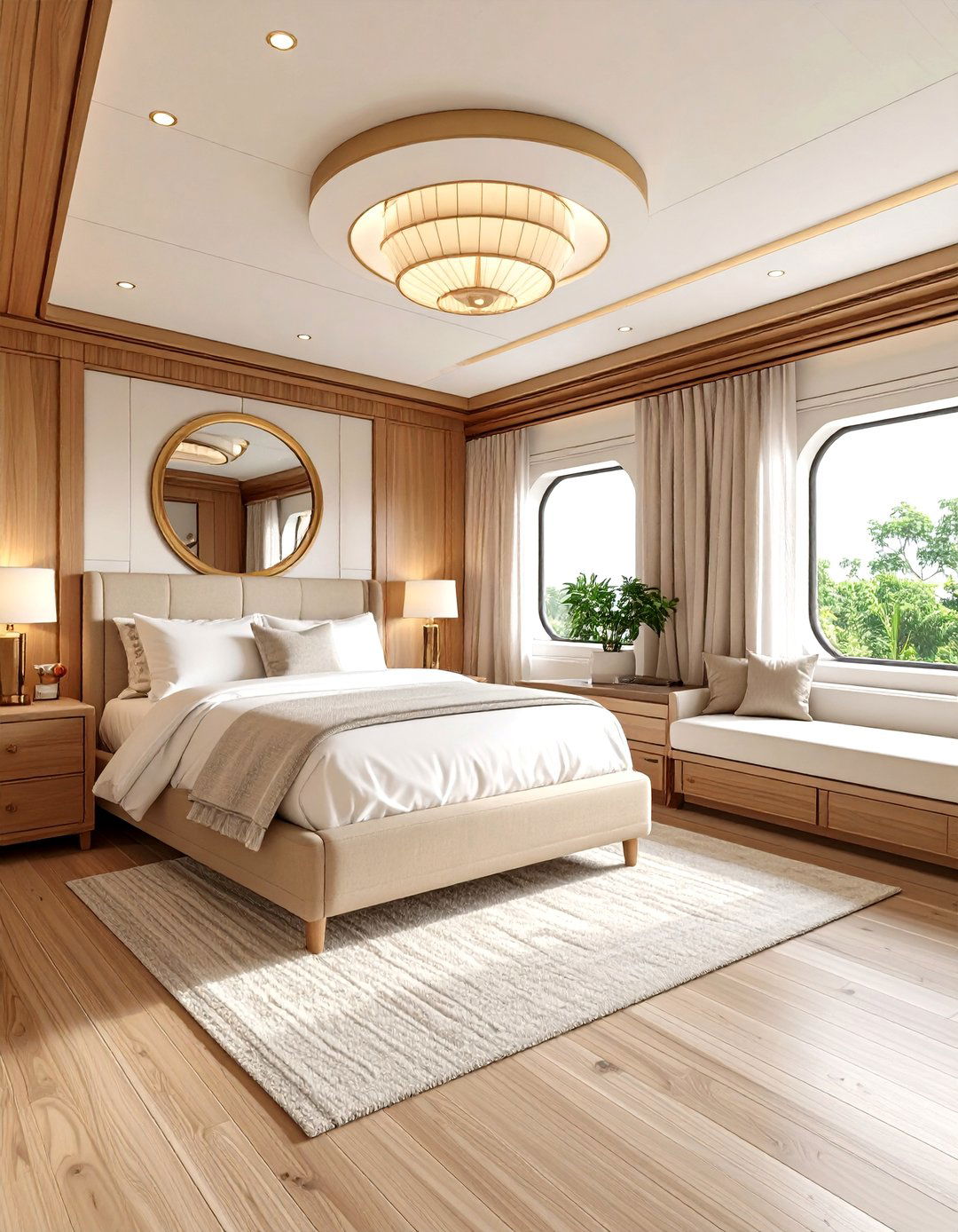 The Ocean Liner Inspired Guest Room - 30 1920s interior design ideas