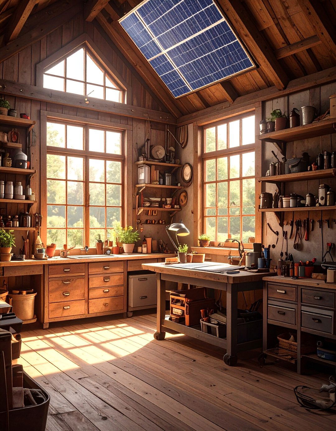 The Off Grid AI Garage Workshop - 30 ai garage workshop layout ideas