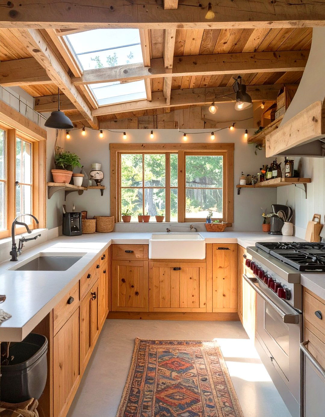 The Off Grid Capable Garage Kitchen - 30 garage kitchen ideas