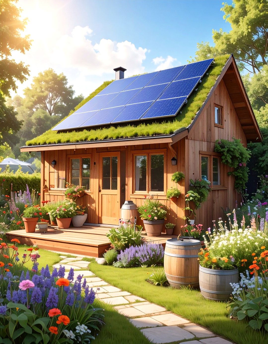 The Off Grid Eco Garden Studio - 30 garden studio design ideas