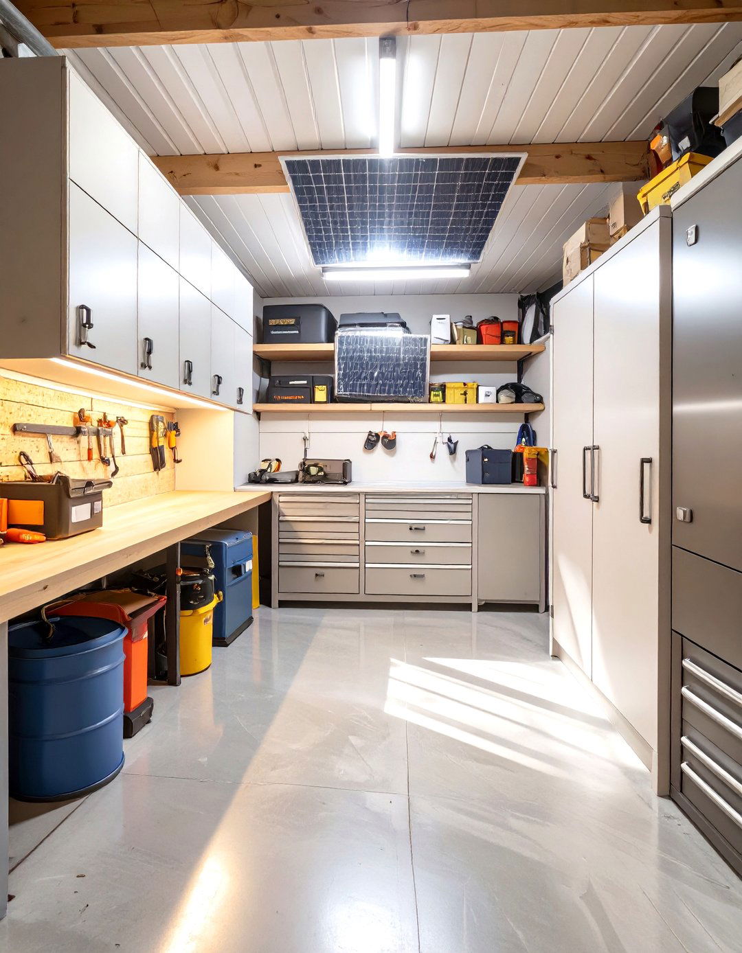The Off Grid Survivalists Bunker Garage - 30 garage setup ideas