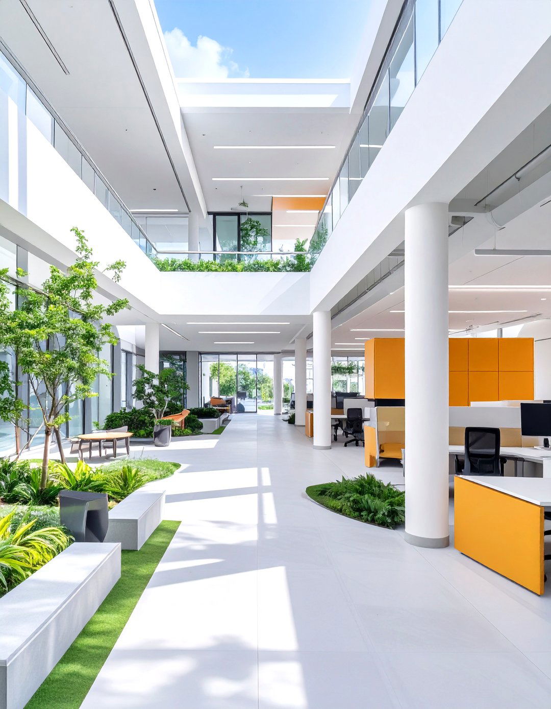 The Open Air Campus Concept - 30 office ideas for work