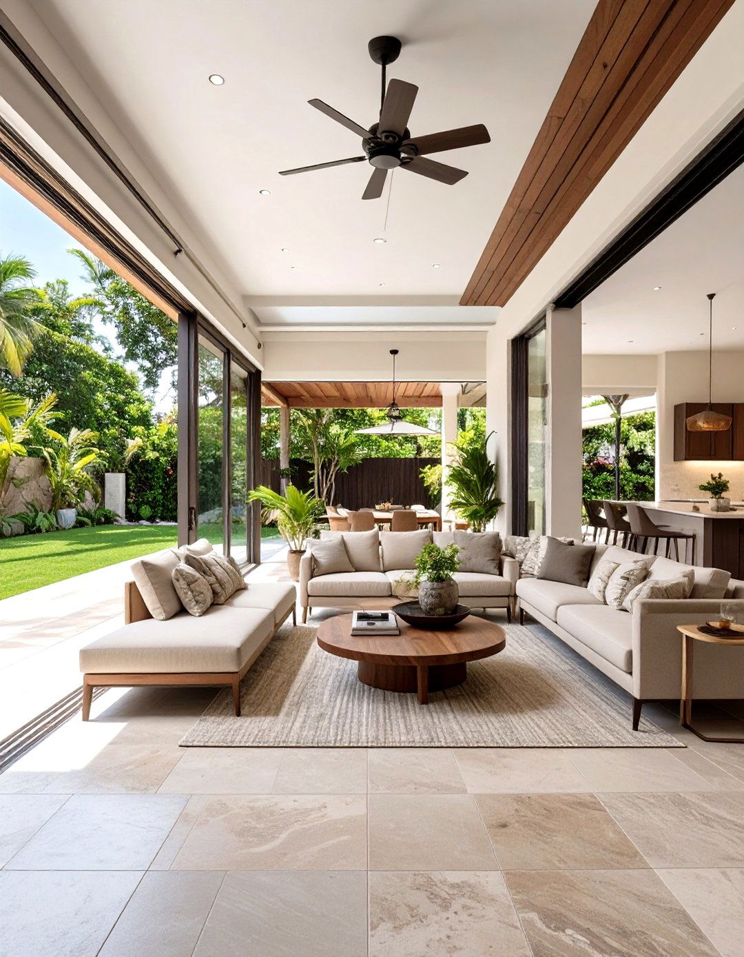 The Open Air Living Room Concept - 30 mexican house design ideas