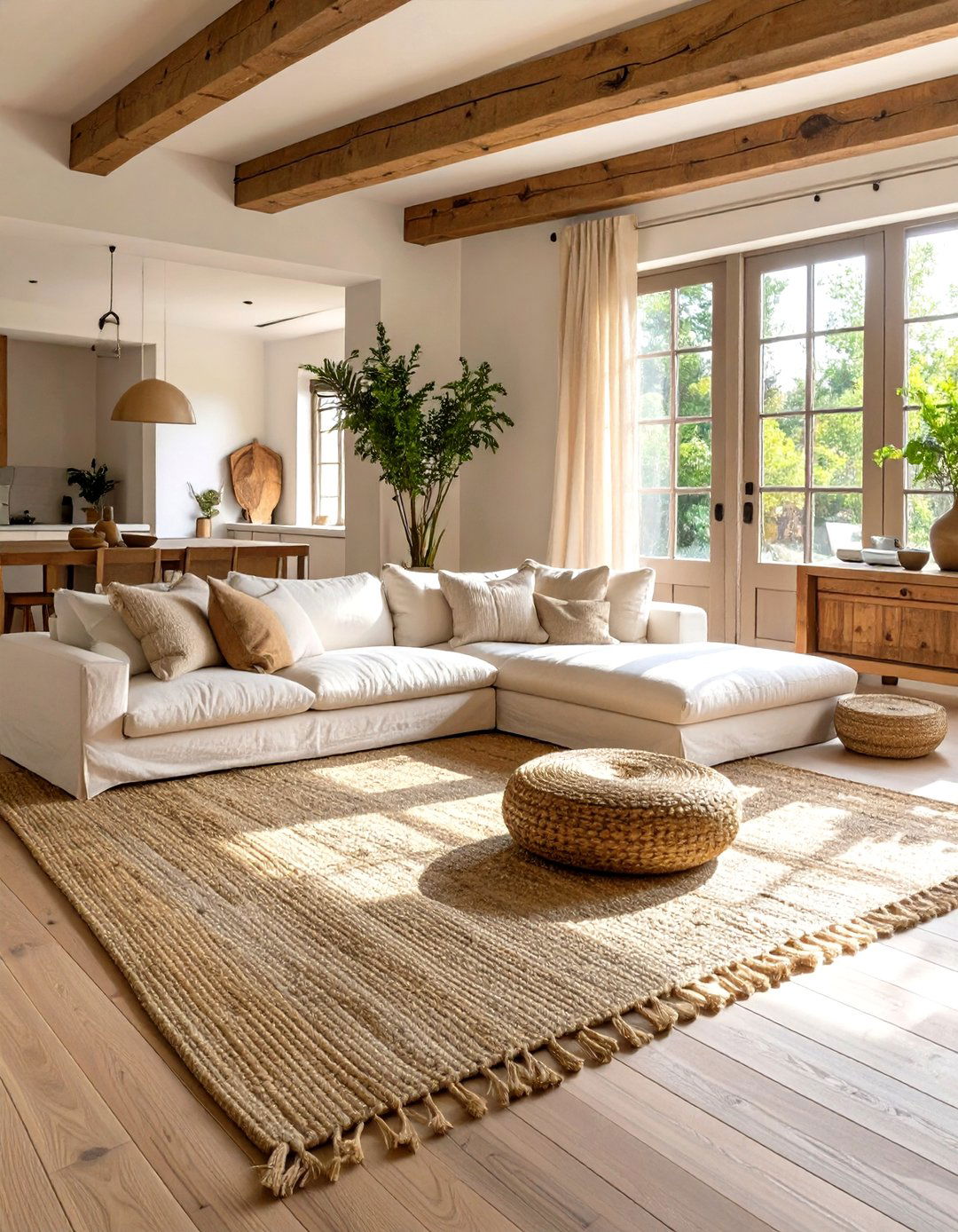 The Open Concept Cottage Living Area - 30 cottage living room ideas