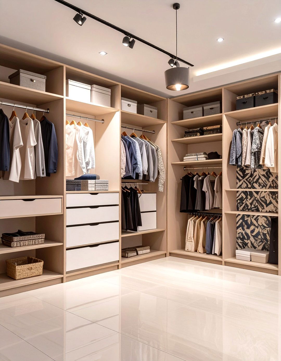 The Open Concept Custom Closet - 30 custom closet ideas