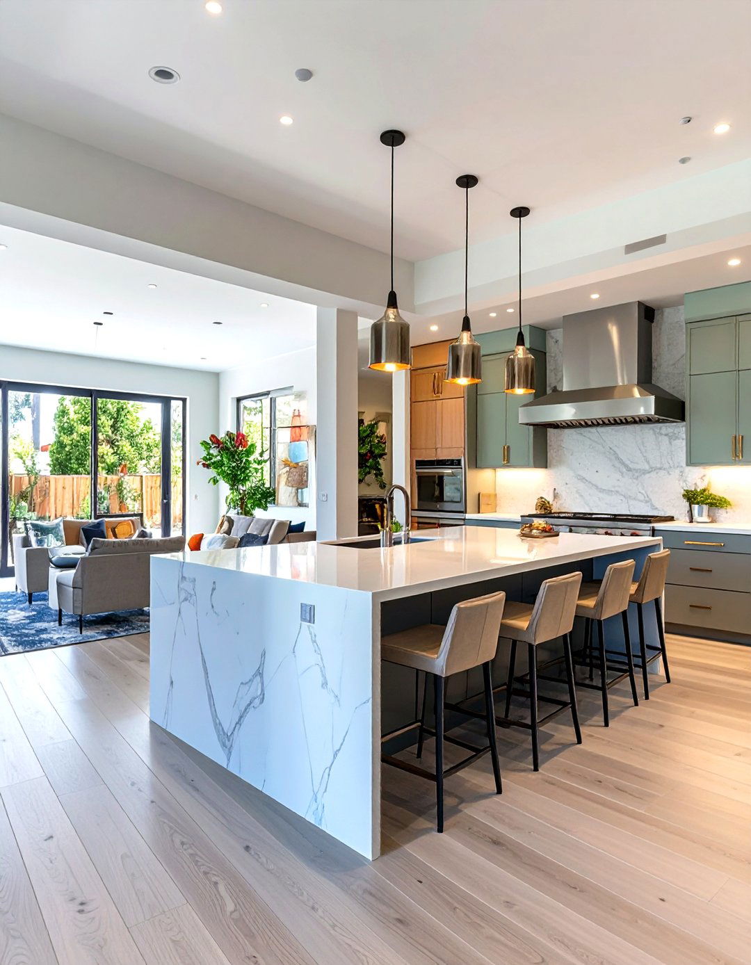 The Open Concept Entertainment Kitchen - 30 beautiful kitchen designs