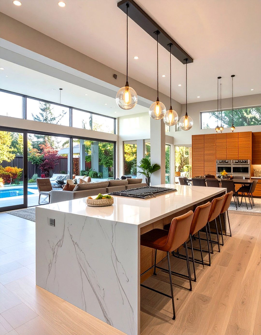 The Open Concept Entertainment Kitchen - 30 chefs kitchen design ideas