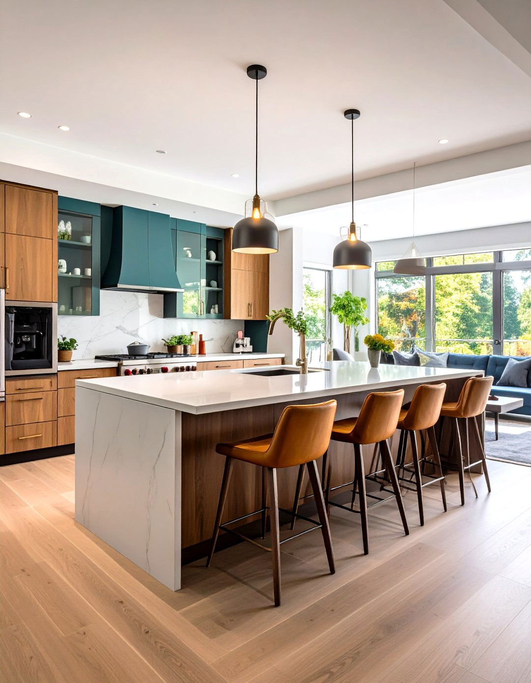 The Open Concept Entertainment Kitchen - 30 kitchen style ideas