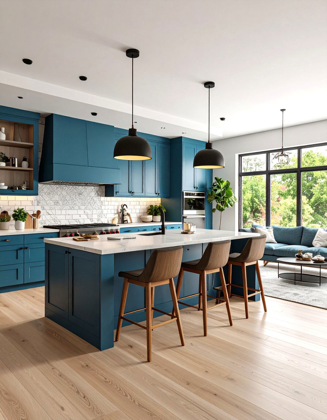 The Open Concept Entertainment Kitchen - 30 3d kitchen design ideas
