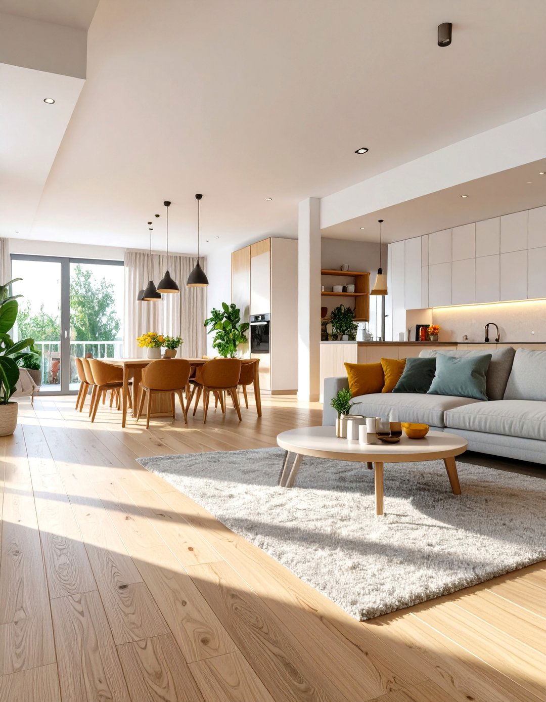 The Open Concept Flow Living Room - 30 apartment therapy living room ideas