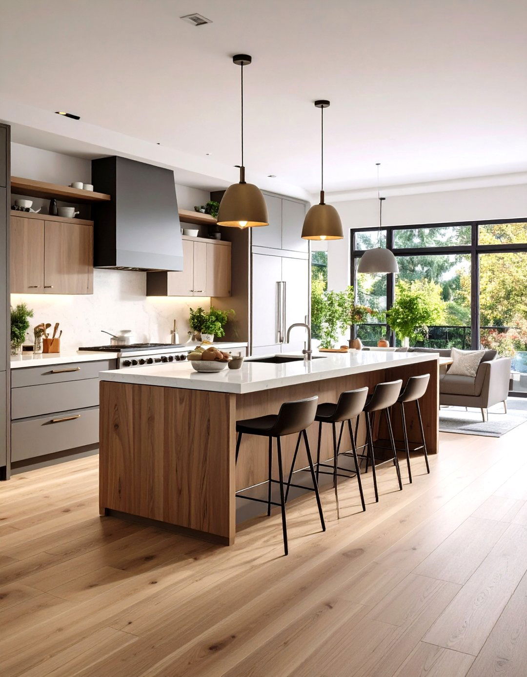 The Open Concept Galley Kitchen - 30 galley kitchen designs