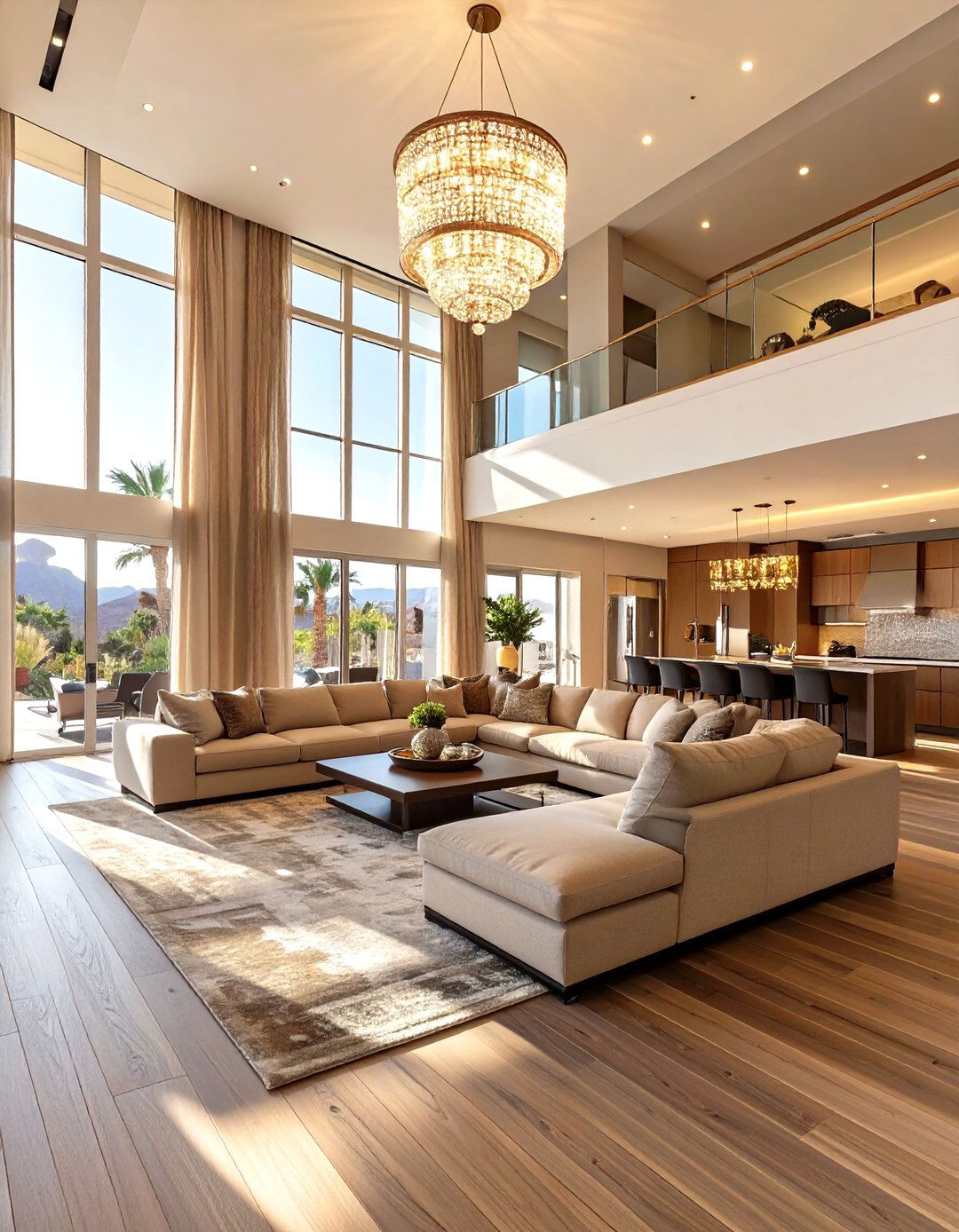 The Open Concept Great Room - 30 interior design las vegas ideas