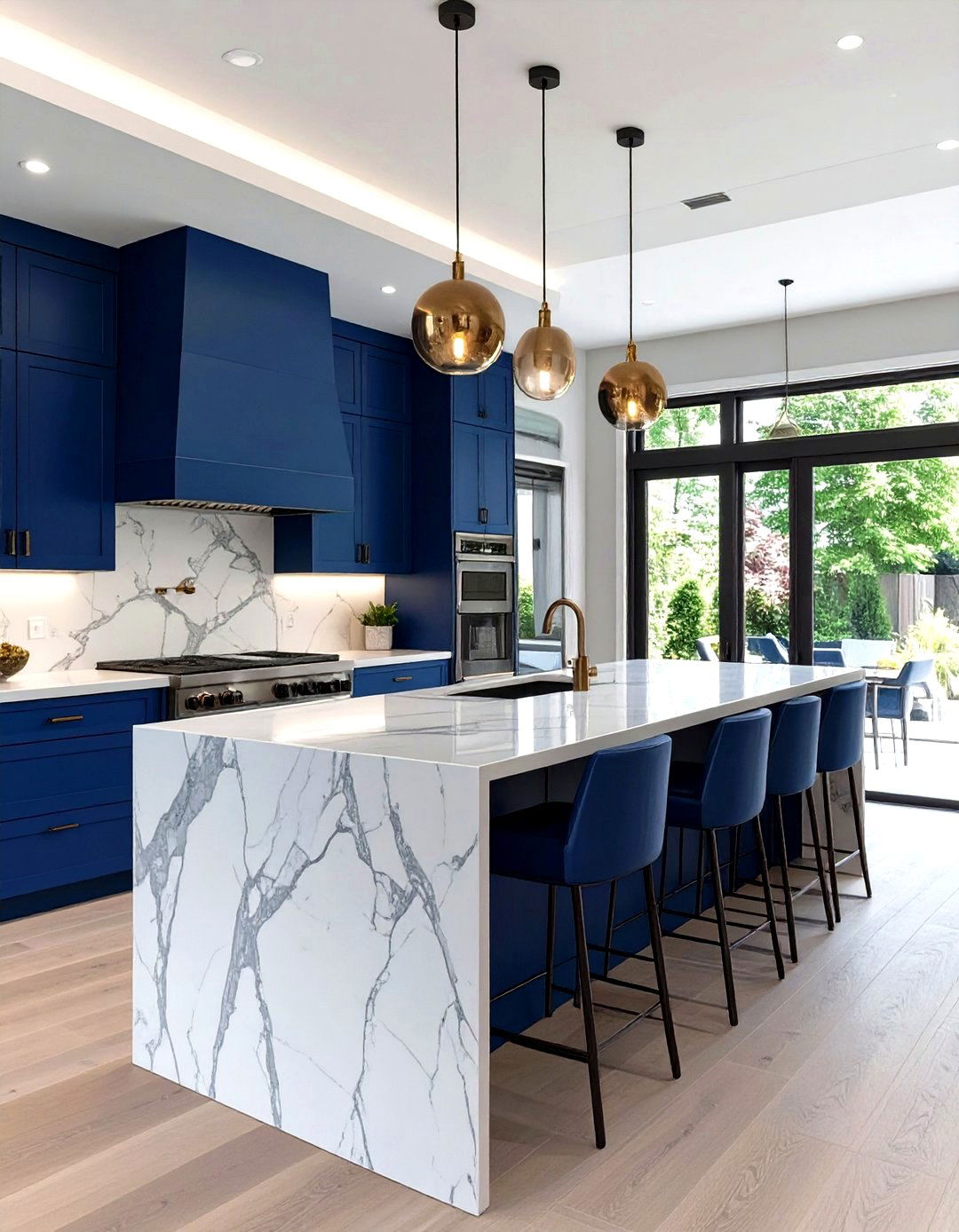 The Open Concept Kitchen with a Statement Island - 30 kitchen and bath design ideas