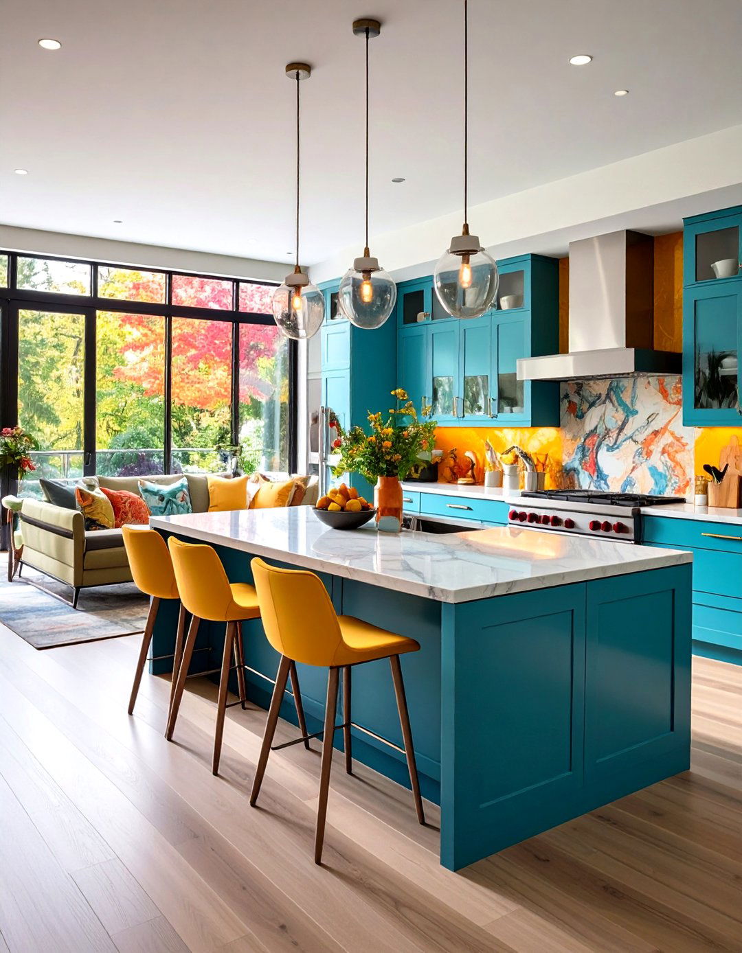 The Open Concept Living Kitchen - 30 kitchen organizing ideas