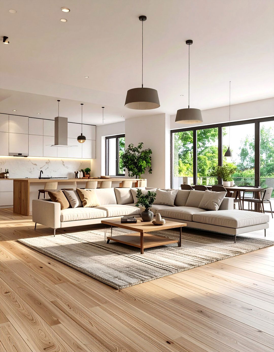 The Open Concept Living Room - 30 design ideas for living room