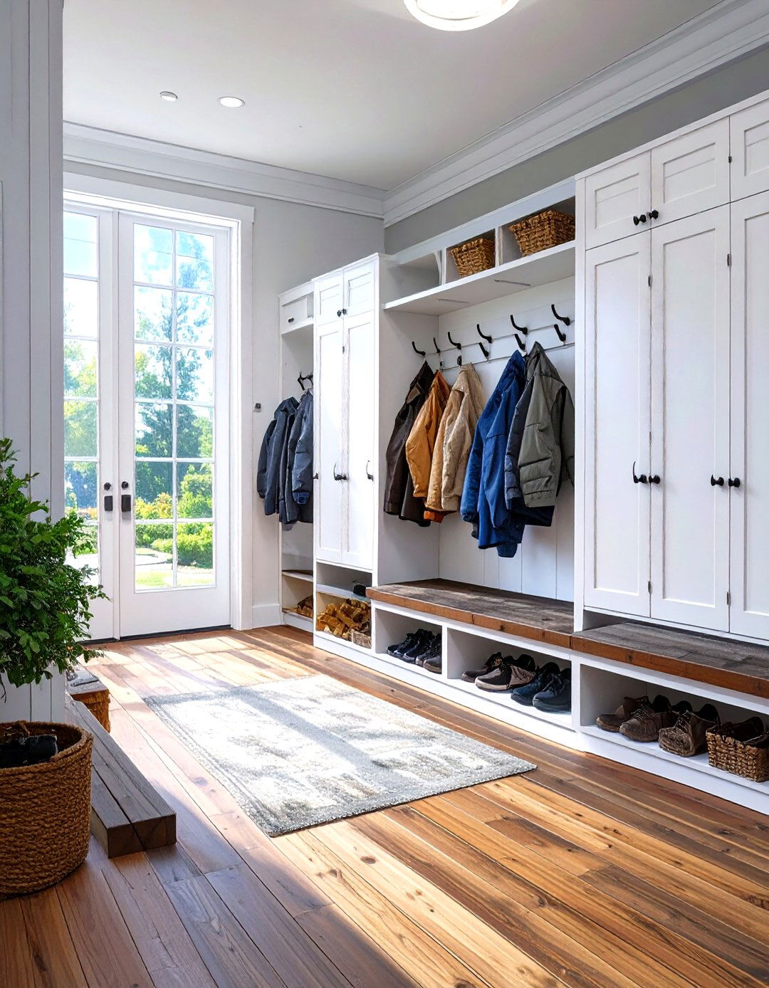 30 Mudroom Closet Ideas to Organize Your Home Entry - We Love Home Blog