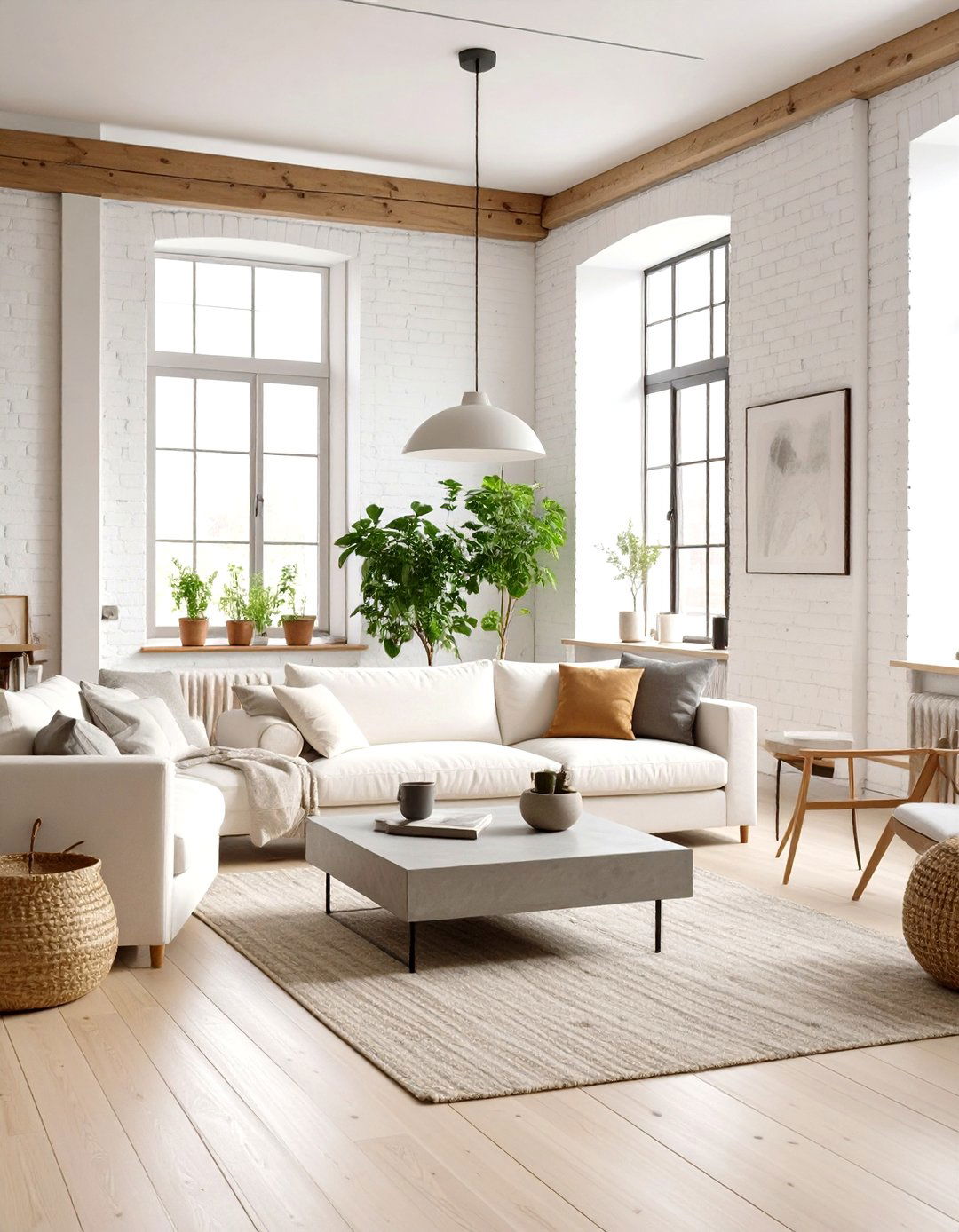 The Open Concept Loft with Industrial Touches - 30 nordic interior design ideas