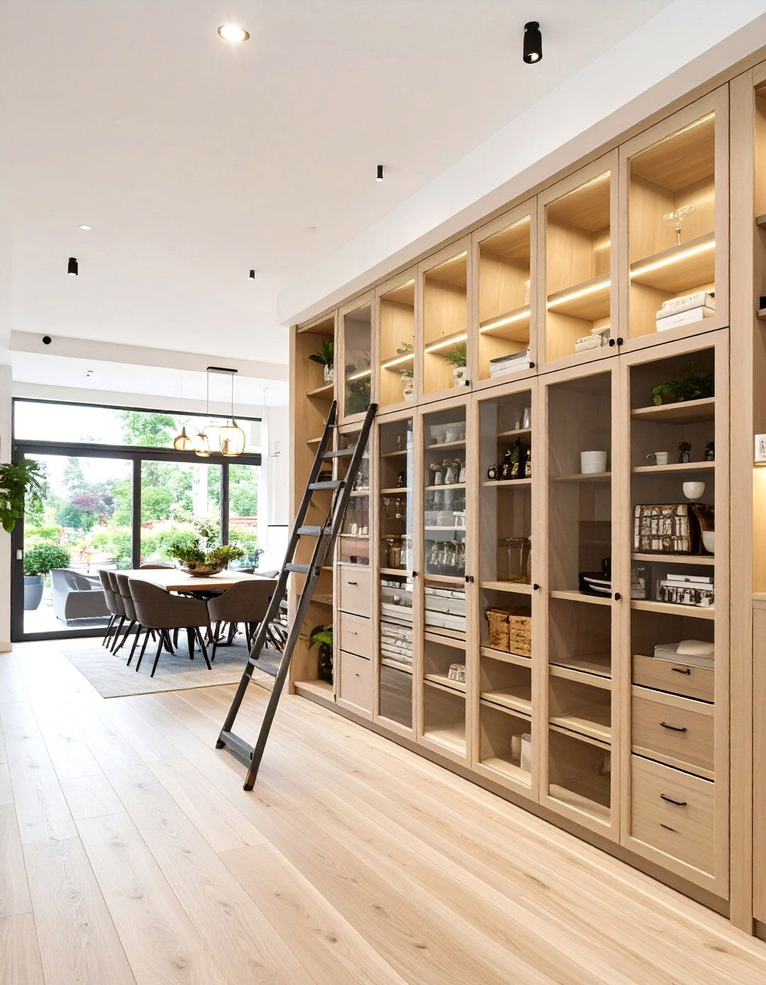 The Open Concept Pantry Wall - 30 butlers pantry walk in pantry ideas