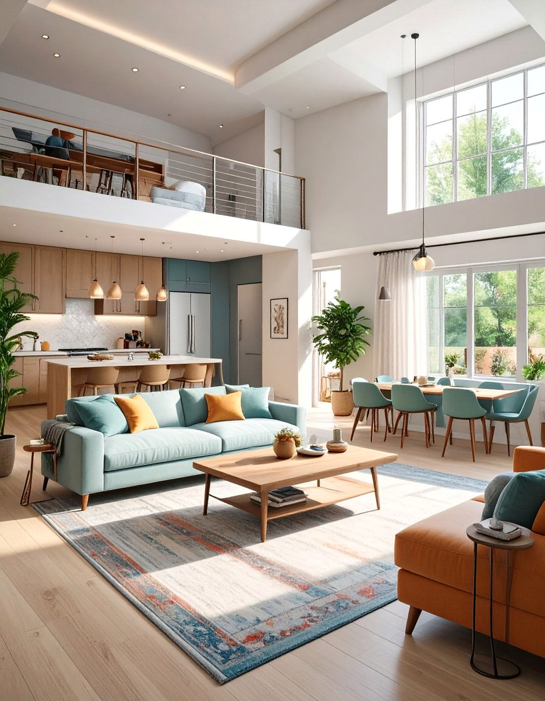 The Open Concept Studio Basement - 30 basement apartment ideas