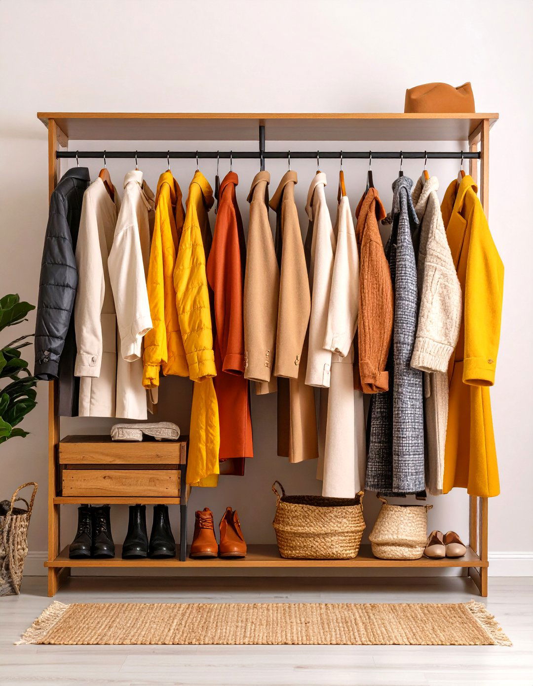 The Open Concept Wardrobe Entry - 30 entry closet ideas