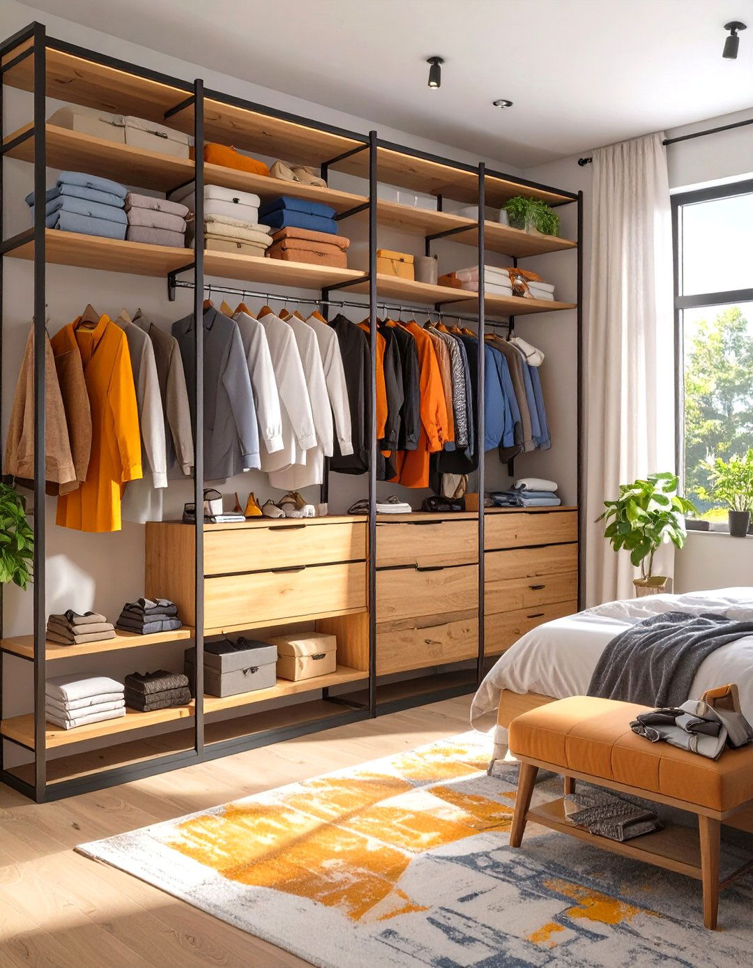The Open Concept Wardrobe System - 30 home depot closet design ideas