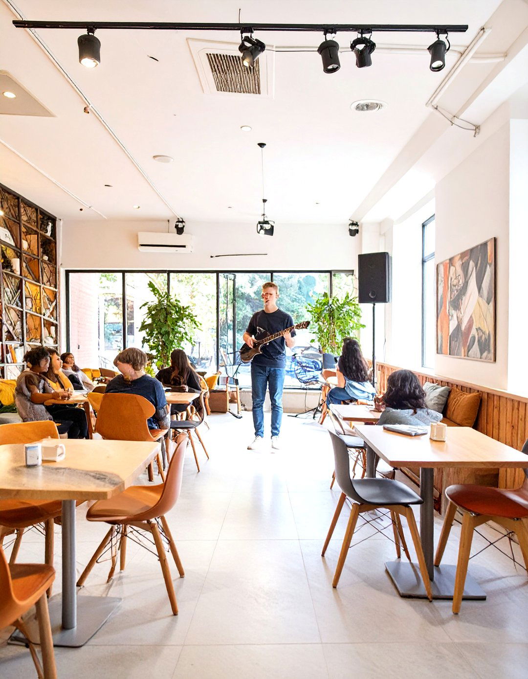 The Open Mic Night Cafe Stage - 30 interior design colleges ideas